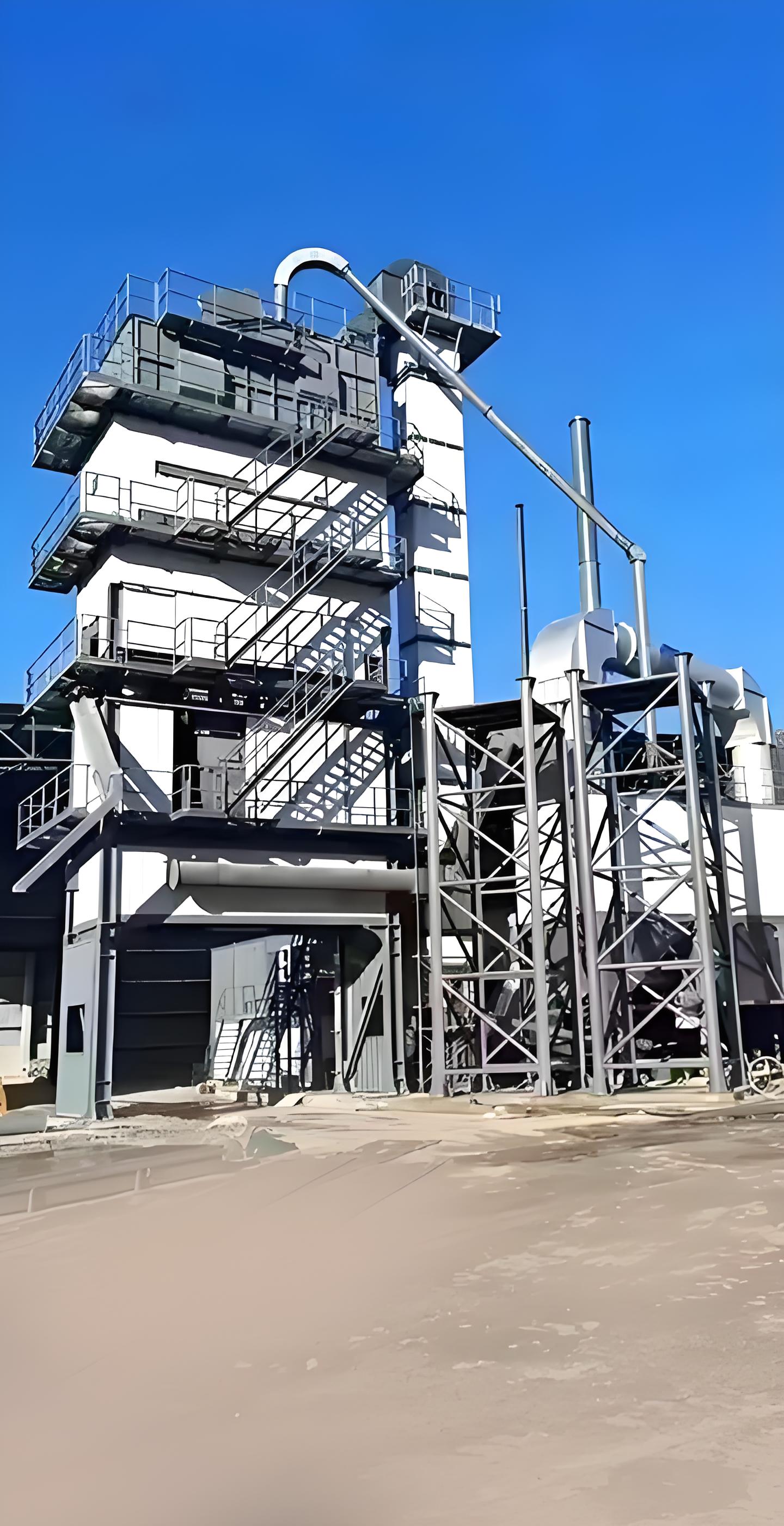 Asphalt Plant Delivering Road Safety in Maputo, Mozambique
