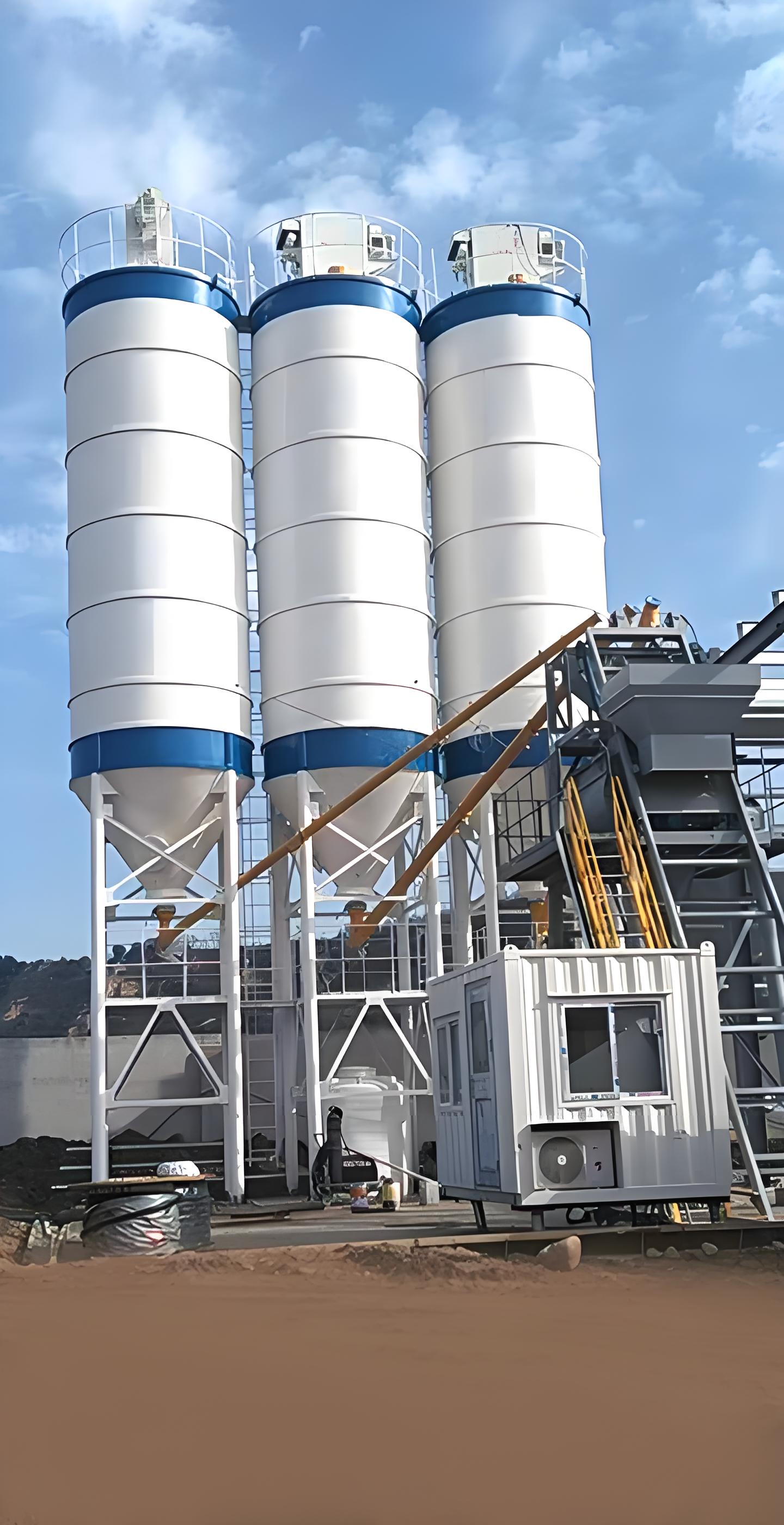 Batching Plant for New Airport Terminal in Porto, Portugal