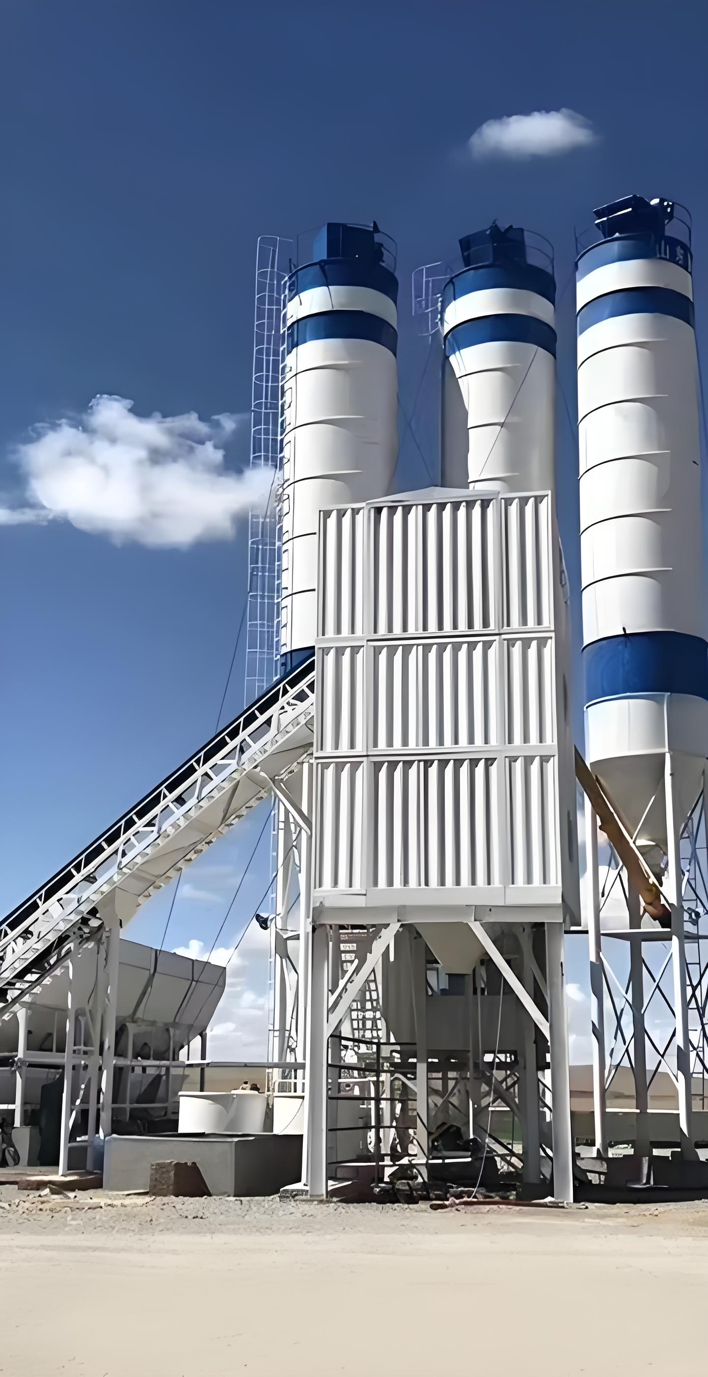 Batching Plant for New Seaport Expansion in Guayaquil, Ecuador