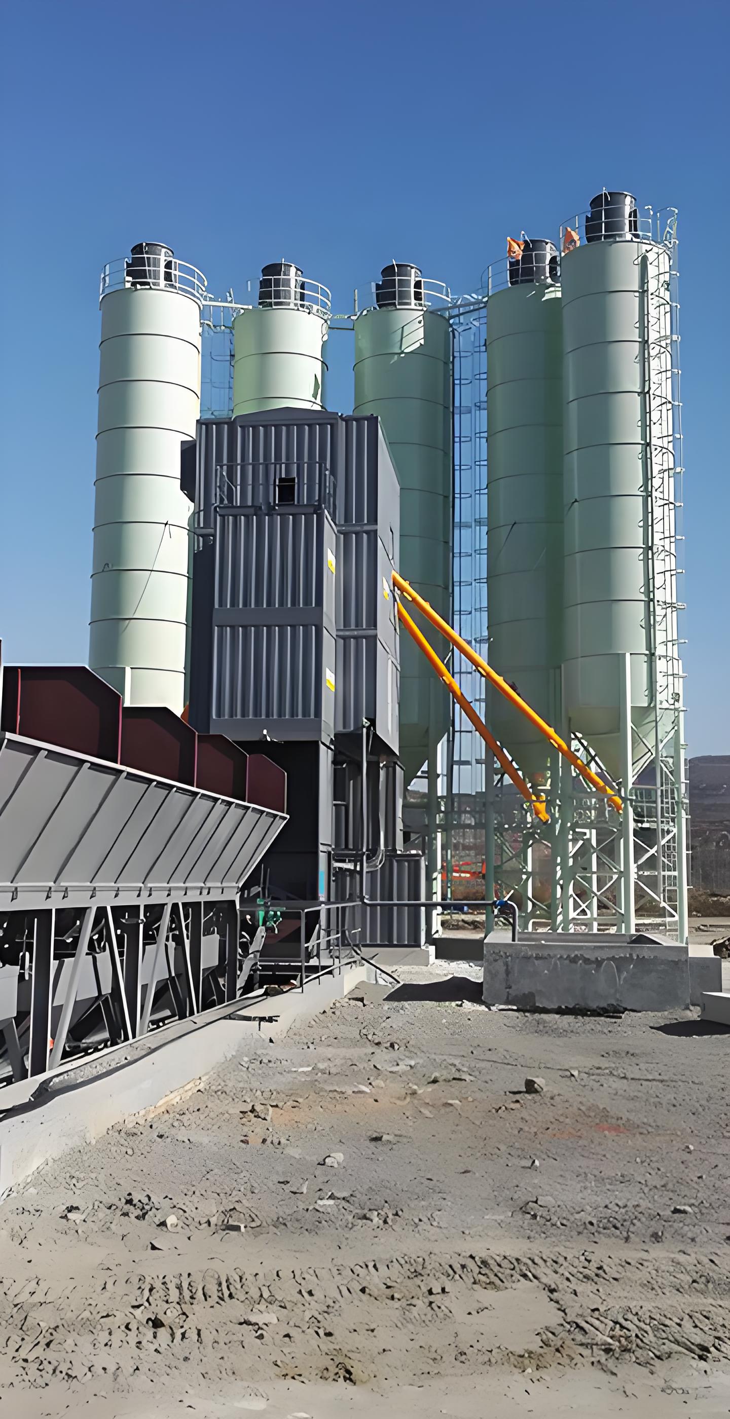 Bespoke Concrete Plant for Industrial Hub in Shymkent, Kazakhstan