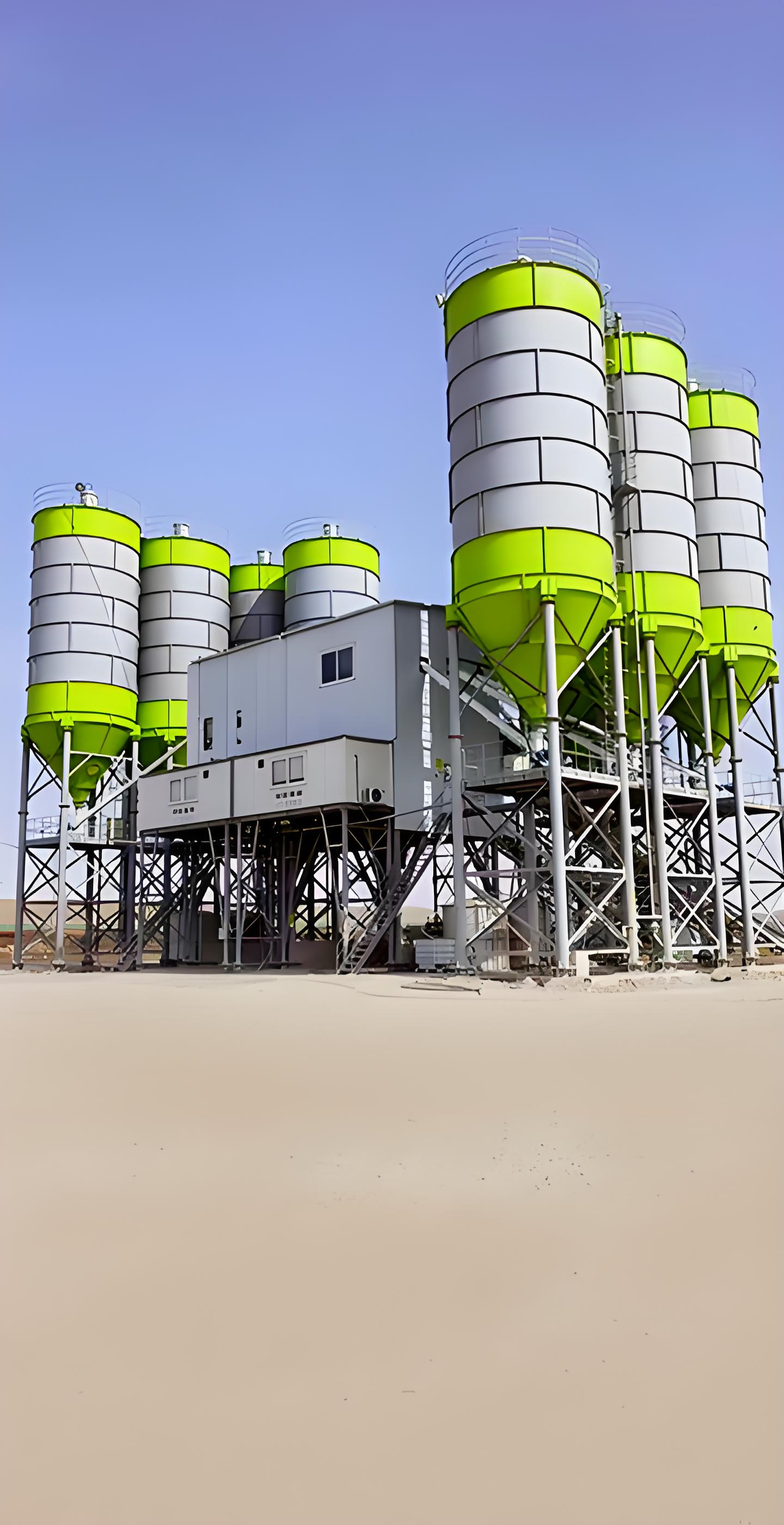 Compact Batching Plant for Industrial Zone Expansion in Chiang Rai, Thailand