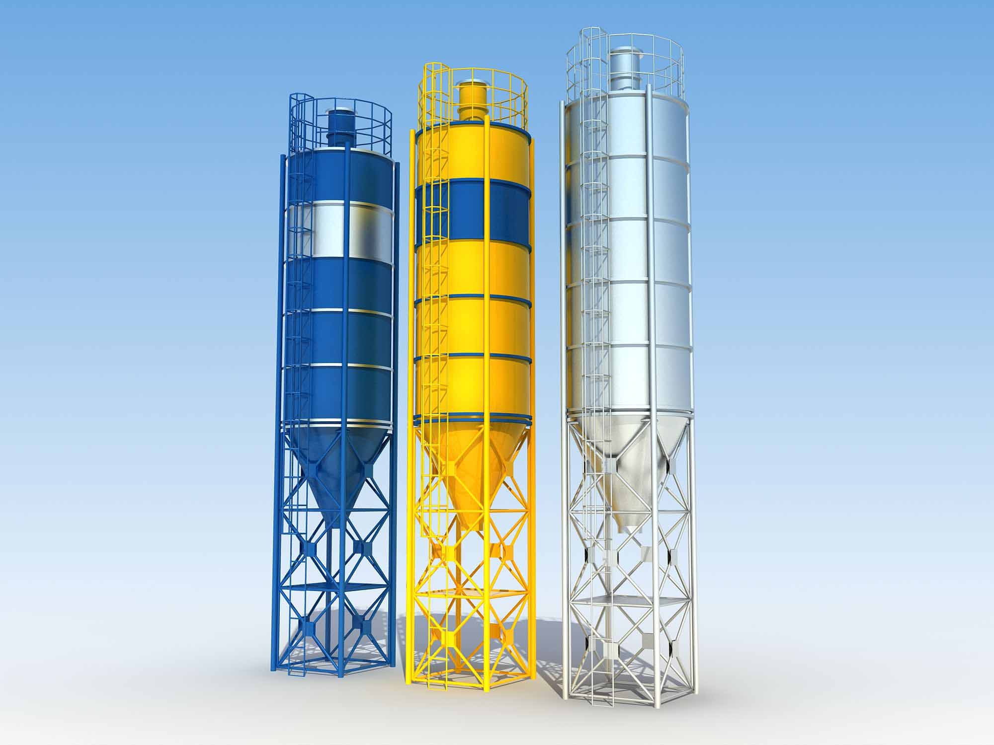 welded silo