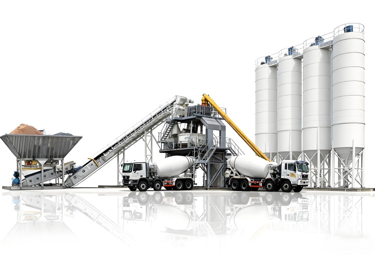 SDCAD HZS-160 concrete plants