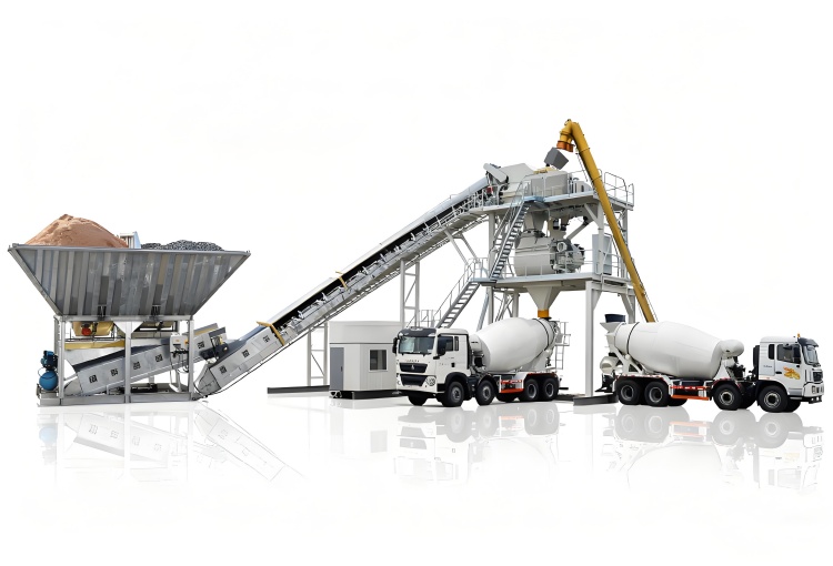 Mobile Concrete Batching Plant