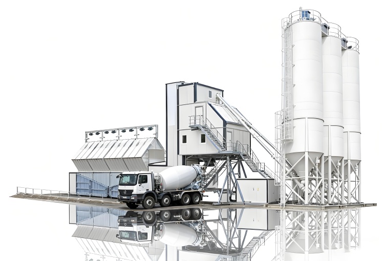 SDCAD HZS-135 concrete plants