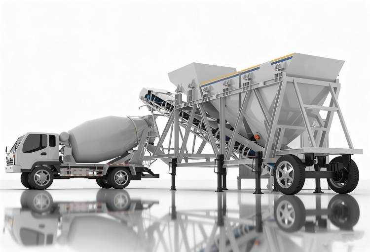 Dry Concrete Batching Plant