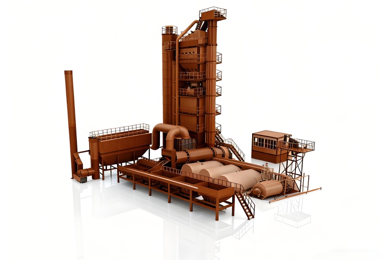 Stationary Asphalt Batch Plant