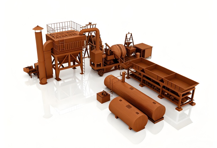 Portable Asphalt Batch Plant