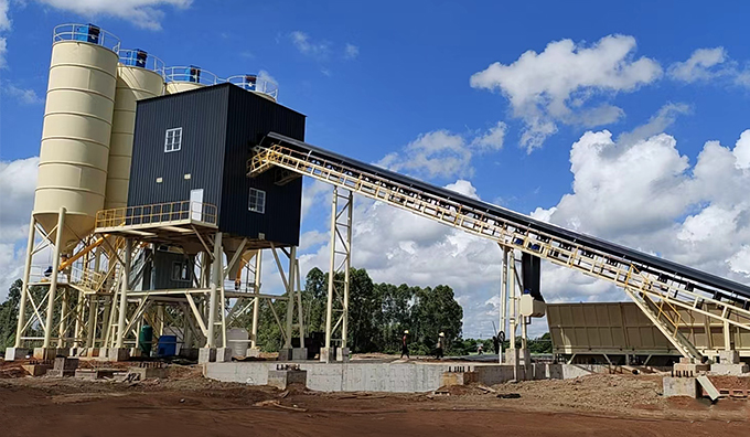 Debugging Steps of Concrete Batch Plant