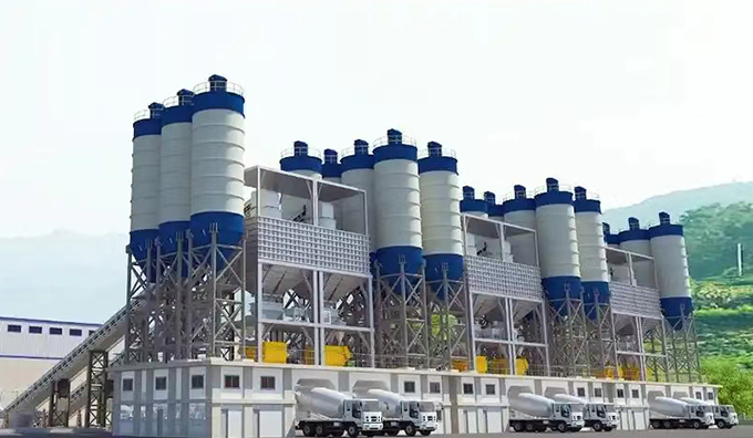 Concrete Batching Plant Serves Power Plant Project in Alberta