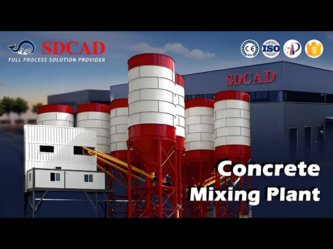 SDCAD Concrete Mixing Plant