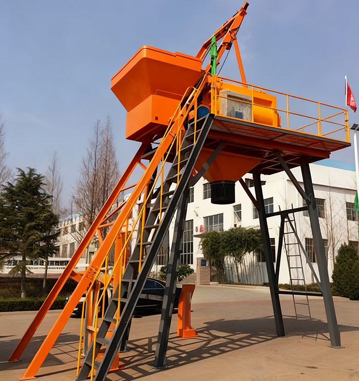 Single Shaft Concrete Mixer