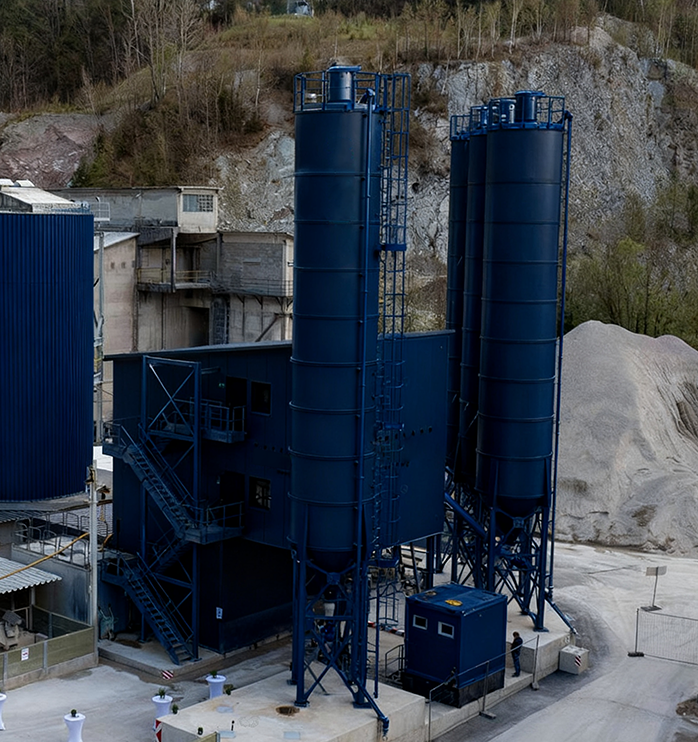 SDCAD HZS-240 concrete plants