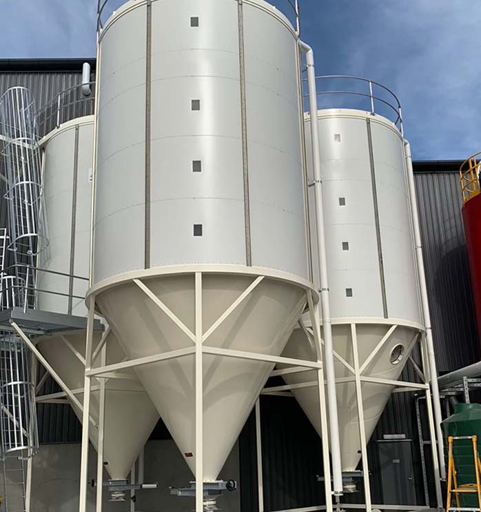 welded silo