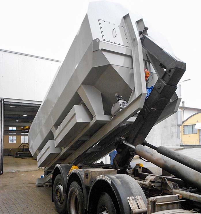 mobile cement silo