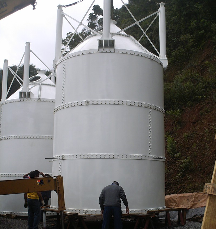 bolted silo