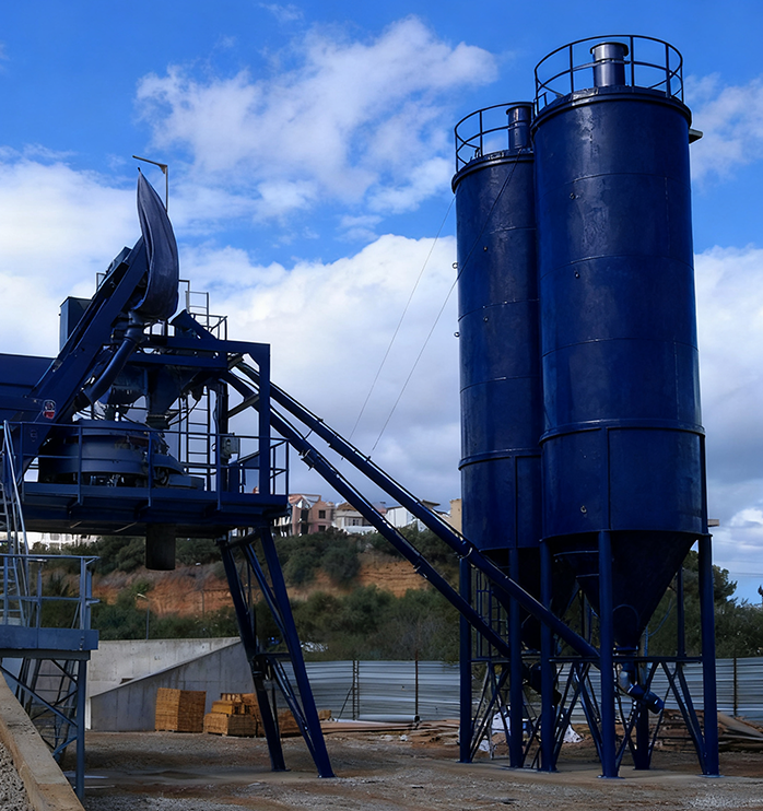 Mobile Concrete Batching Plant