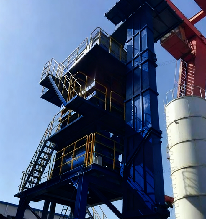 Mobile Asphalt Batch Mixing Plant