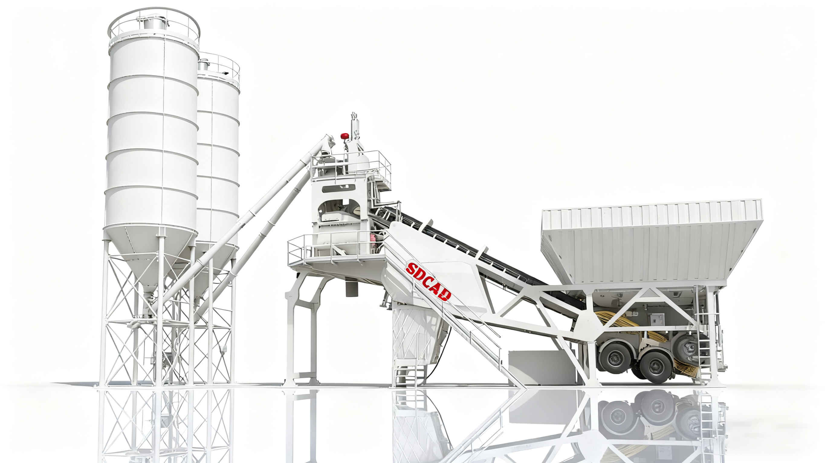 M145 Mobile Concrete Batching Plant