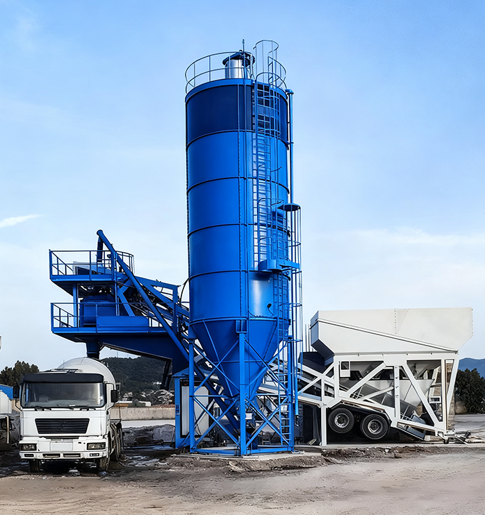 M135 Mobile Concrete Batching Plant