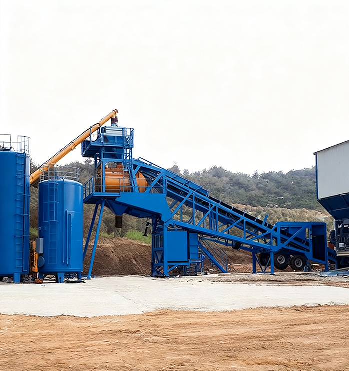 M100 Mobile Concrete Batching Plant