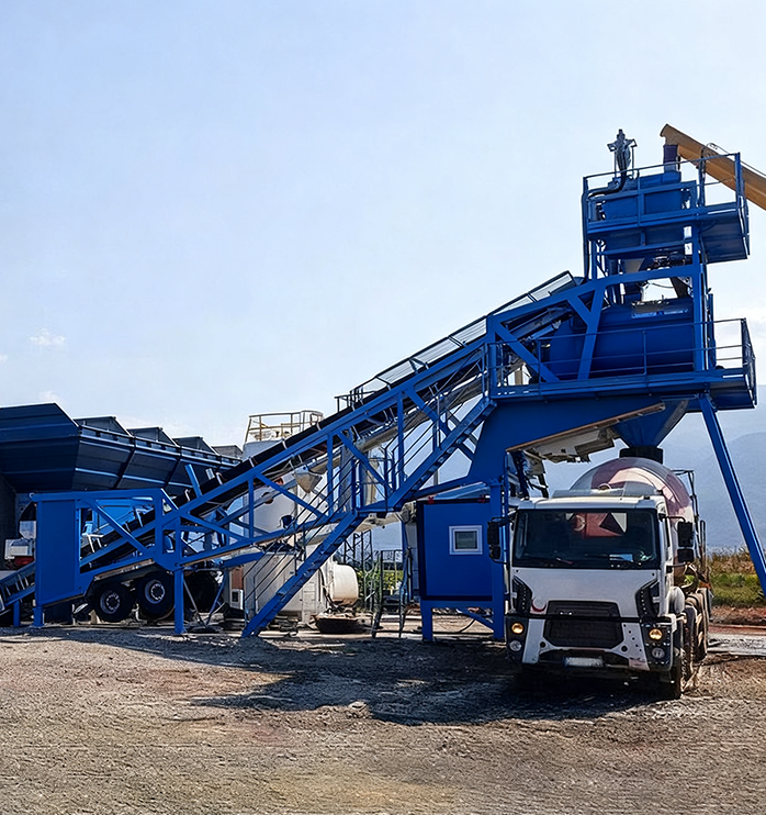 M60 Mobile Concrete Batching Plant