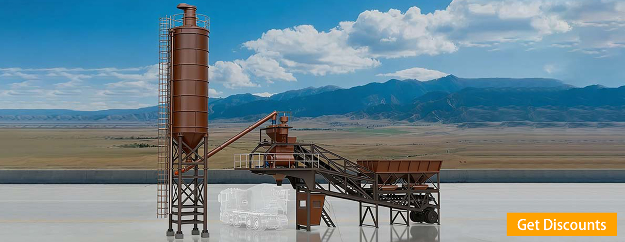 Concrete Batching Plant (Mobile Type) 