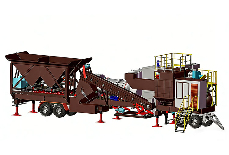 Mobile Drum Mix Plant