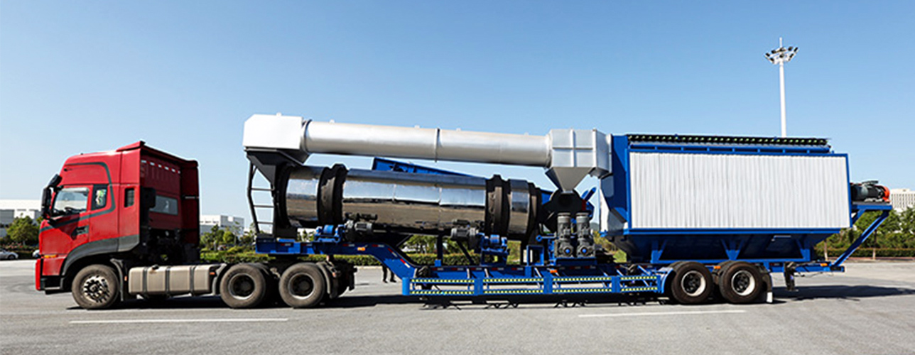 Mobile Drum Mix Plant for sale