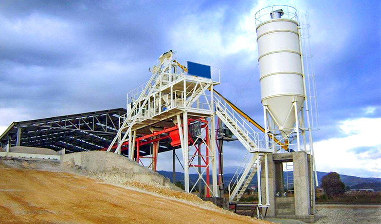 Precast Concrete Batching Plant