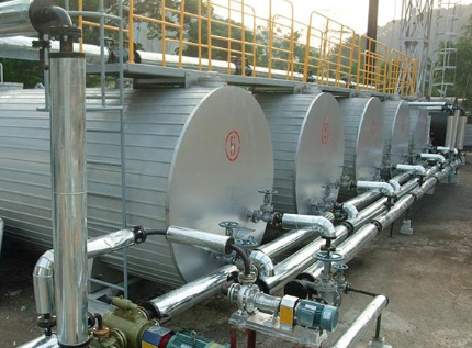 Asphalt Heating & Insulation Device